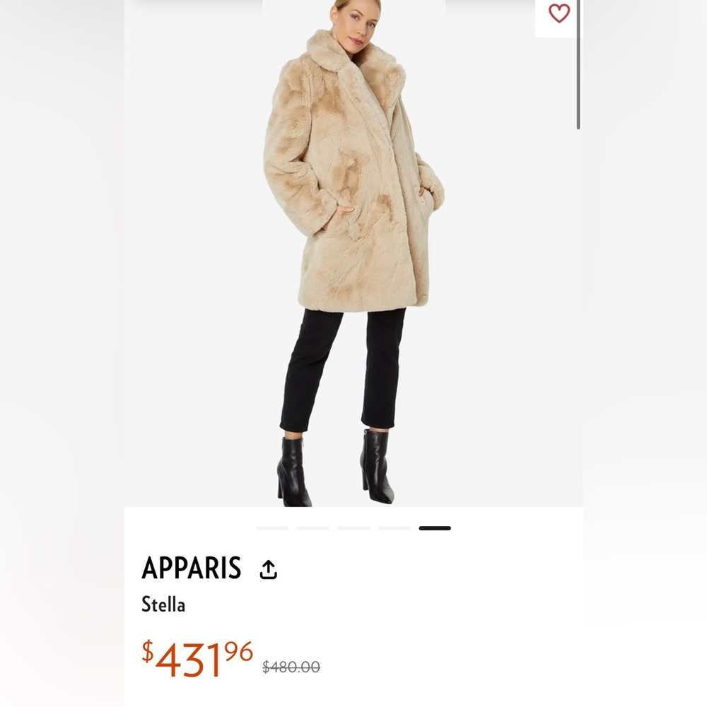 NEW Apparis Stella coat